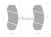 BOSCH 0 986 AB1 045 Brake Pad Set, disc brake